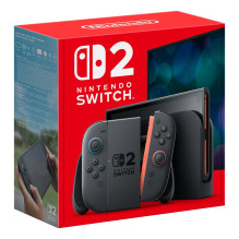 Game Console - Nintendo Switch 2 7.9' Touch Screen 256 GB Wi-Fi 6 Black