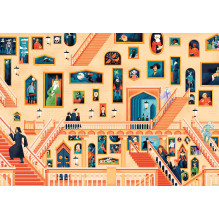 Puzzle and Book - Hogwarts Exploration 500 Piece Puzzle and 32 Page Booklet