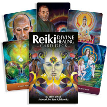 Healing Cards - Reiki Divine Healing 44 Cards and 108 Page Guide