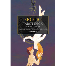 Taro Kortos - Erotinės Taro Kortos Ambrosia 78 Kortų Vadovas 120x65mm