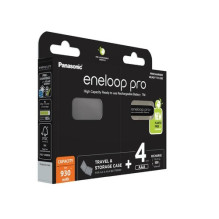 Battery - Panasonic Eneloop Pro AAA 930 mAh 4 pcs. + case