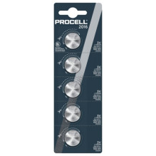 Baterija - Duracell Procell CR2016 3V Ličio 20mm x 1.6mm 5 vnt.