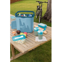 Tourist Fridge - CURVER 32L Portable BPA Free Polypropylene Blue