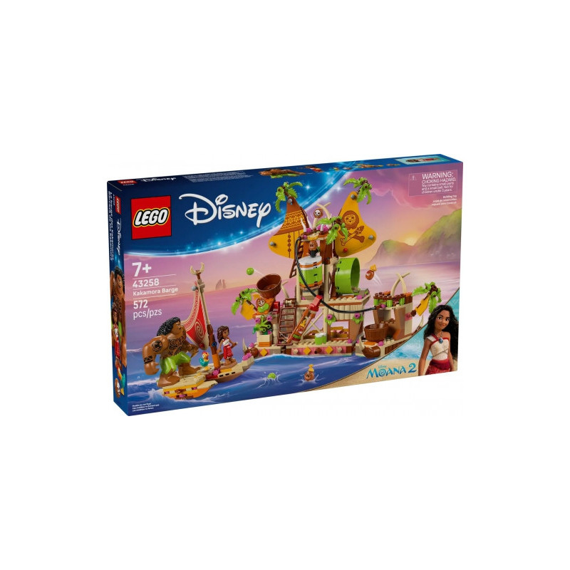 Konstruktorius - LEGO DISNEY 43258 Kakamora Barge 572 Detalės 2 Minifigūrėlės