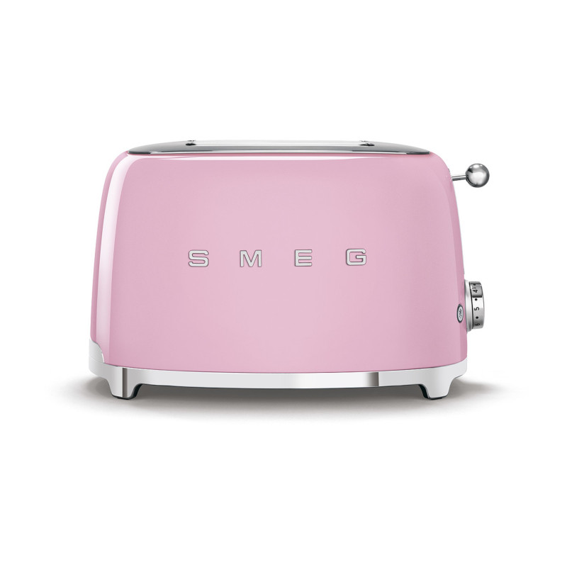 Toaster - Smeg 4x4 6 Brown Levels, 4 Holes, Pink