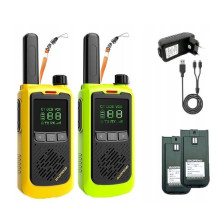 Radio Station - Baofeng BF-T17 16 Channels 400-470 MHz 1500 mAh Yellow