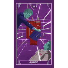 Tarot Card Set - Ghostbusters Tarot Cards 78 Cards with 128 Page Guide