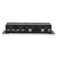 KVM Switch - LINDY 2 Port Dual DisplayPort 1.2 KVM Switch 3840x2160@60Hz KVM Switch - LINDY 2 Port Dual DisplayPort 1.2 KVM Switch 3840x2160@60Hz