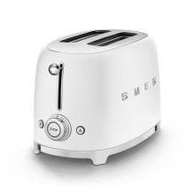 Namų ir Virtuvės Technika - SMEG Skrudintuvas TSF01 950W 2-Slot Reguliuojamas Rudos spalvos Balta