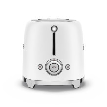 Namų ir Virtuvės Technika - SMEG Skrudintuvas TSF01 950W 2-Slot Reguliuojamas Rudos spalvos Balta