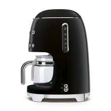 Kavos Aparatas - SMEG DCF02BLEU 10 Puodelių Skaitmeninis Ekranas Programuojamas Juodas