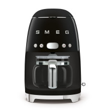 Kavos Aparatas - SMEG DCF02BLEU 10 Puodelių Skaitmeninis Ekranas Programuojamas Juodas