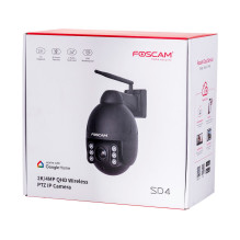 Saugumo Kamera - Foscam SD4-WB 2304x1536 IP66 Lauko Naktinis Matymas 4x Priartinimas
