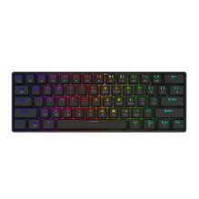 Žaidimų Klaviatūra - SAVIO BLACKOUT X2 Mechaninė 61 Klavišas Outemu Brown Hot Swap RGB Žaidimų Klaviatūra - SAVIO BLACKOUT X2 Mechaninė 61 Klavišas Outemu Brown Hot Swap RGB