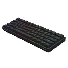 Žaidimų Klaviatūra - SAVIO BLACKOUT X2 Mechaninė 61 Klavišas Outemu Brown Hot Swap RGB Žaidimų Klaviatūra - SAVIO BLACKOUT X2 Mechaninė 61 Klavišas Outemu Brown Hot Swap RGB