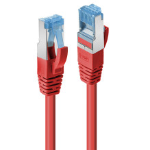 Network Cable - LINDY Cat.6A S / FTP LSZH Network Cable, RJ45, M / M, 500MHz, 1 m, Red