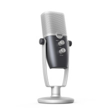 Mikrofonas - AKG Ara USB Kondensatorinis 20-20kHz 120dB 96kHz 24-bit Mėlyna-Sidabrinė