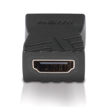 Adapter - LINDY HDMI M / F Connector, 18Gb / s, 4K, UHD, 60Hz, Black