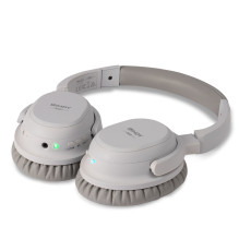 Wireless Headphones - LINDY Wireless Active Noise Cancelling Headphones Premium, LH500XW, 30h Battery, Grey