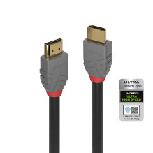 HDMI Laidas - LINDY Anthra Line HDMI Laidas M / M, Ultra Didelės Spartos, 3 m, Juodas