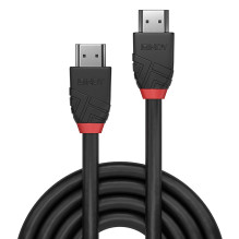 HDMI Laidas - LINDY Black Line HDMI Didelės Spartos M / M, 4096x2160@60Hz, 2 m, Juodas