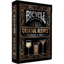 Playing Cards - Bicycle Cocktail Recipes, 52 Playing Cards