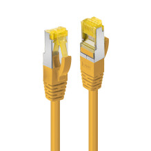 Network Cable - LINDY RJ45 S/FTP LSZH Network Cable, Cat.6A Plug, Cat.7 Unshielded Cable, 30 m, Yellow