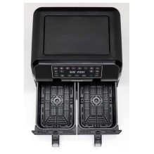 Home and Kitchen Appliance - Kenwood Air Fryer HFM20 8L 1700W 35-200°C Black Silver