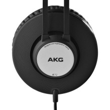 Studio Headphones - AKG K72, 16-20,000 Hz, 32 Ω, 3 m Cable, Black