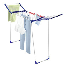 Stand - Leifheit 81650 18m Drying Space, Height Adjustment 1080-1280mm Blue, White