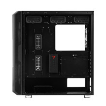 Computer Case - Modecom AMIRANI ARGB Midi Tower, Tempered Glass, 3x 3.5' Bay, Black