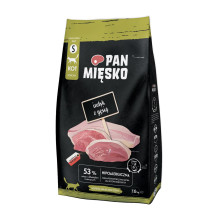 Kačių Maistas - PAN MIĘSKO Kalakutiena su Žąsimi Sausas Kačių Maistas 1.6kg