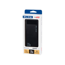Power Bank - BLOW PB10A 10000mAh 22.5W Dviejų Išėjimų Micro USB