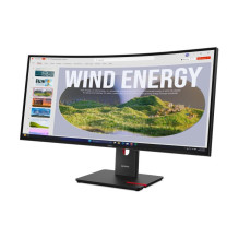 Monitorius - Lenovo ThinkVision T34 34" WQHD, 120Hz, USB-C, Juodas (64AEGAT1EU)