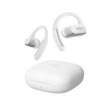 Wireless Headphones - Shokz T511-ST-WT OpenFit AI Call Noise Cancelling Bluetooth 5.2 White