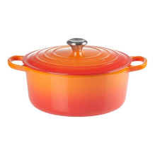 Virtuvės Indai - Le Creuset Signature Keptuvė 20cm Apvalus Ketaus Raudona