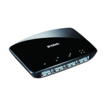 USB Hub - D-LINK DUB-1340 4-Port USB 3.0 Hublis 5 Gbit / s Duomenų Perdavimo Greitis