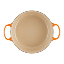 Virtuvinė Indų Rinkinys - Le Creuset Signature Keptuvė 26cm Apvalus Ketaus Raudona