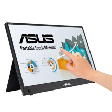 Monitorius - ASUS ZenScreen MB16AMTR 15.6", FHD, Jutiklinis Ekranas, USB-C, Mini-HDMI, Juodas