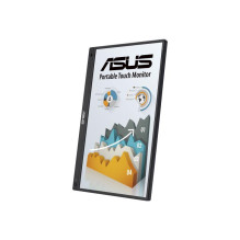 Monitor - ASUS ZenScreen MB16AMTR 15.6', FHD, Touchscreen, USB-C, Mini-HDMI, Black