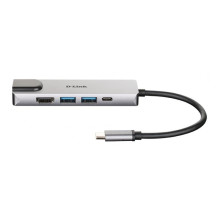 Docking Station - D-LINK DUB-M520 4K Display, Gigabit Ethernet, USB 3.0