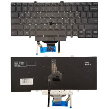 Nešiojamo Kompiuterio Klaviatūra - DELL Latitude 5400 Trackpoint Juoda