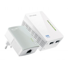Tinklo Įranga - TP-LINK TL-WPA4220KIT 500Mbps PowerLAN Wi-Fi Tęstinė Stotis
