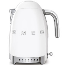Electric Kettle - Smeg KLF04WHEU 1.7L 7 Temperature Settings 360° Base White