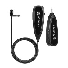 Wireless Microphone - KIMAFUN KM-G130-1 Lavalier Kit 30m Range Rechargeable