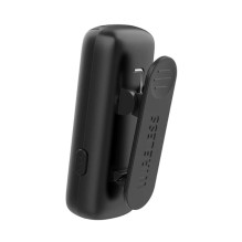 Wireless Microphone - ULANZI J12 Lightning Connector Noise Cancelling Black