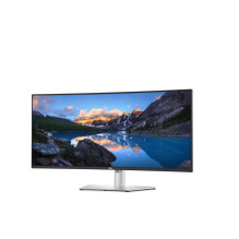 Monitorius - Dell UltraSharp U3824DW 37.5", WQHD+ Lenktas IPS, Sidabrinis