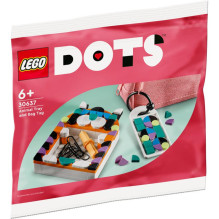 Žaislų Rinkinys - LEGO Dots Poliesterio Maišelis Su Lygiais Saugojimo Dubenėliais Ir Maišo Žymeklis 160x3x190mm