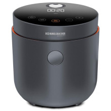Rice Cooker - Rommelsbacher MRK 500 2L 6 Programs LED Display Non-stick Black