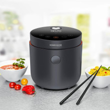 Rice Cooker - Rommelsbacher MRK 500 2L 6 Programs LED Display Non-stick Black